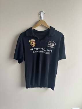 La Martina Porsche Polo Mannschaft Polo Shirt